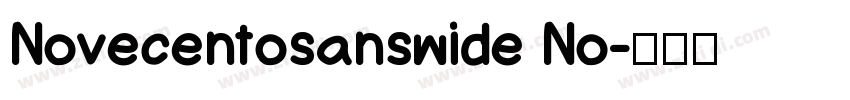 Novecentosanswide No字体转换